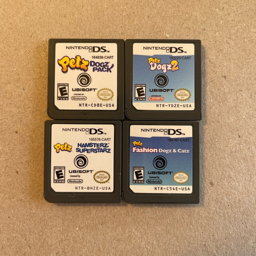 Nintendo DS Petz Game Bundle